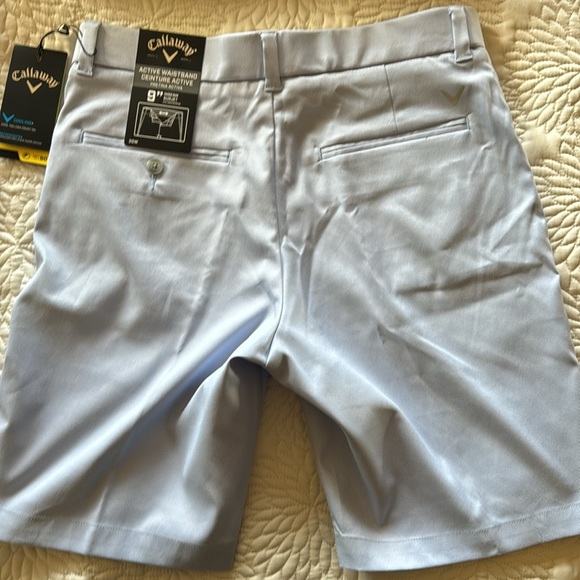 Callaway Men’s Shorts Active Waistband 9” Inseam 30W - Picture 4 of 5